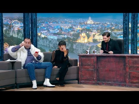 ნუცა ბუზალაძე ღამის შოუში